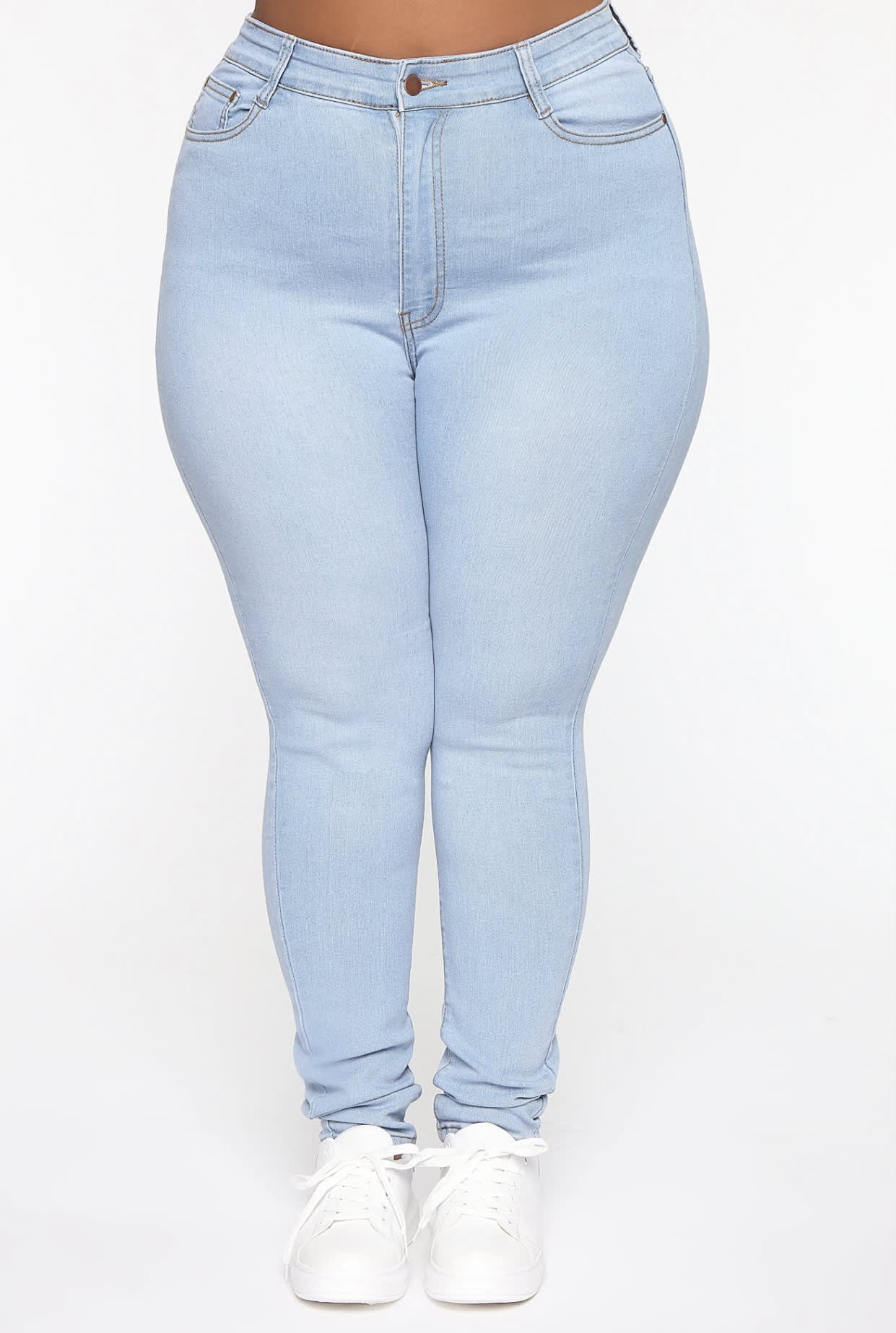 Fashion nova blue jeans best sale