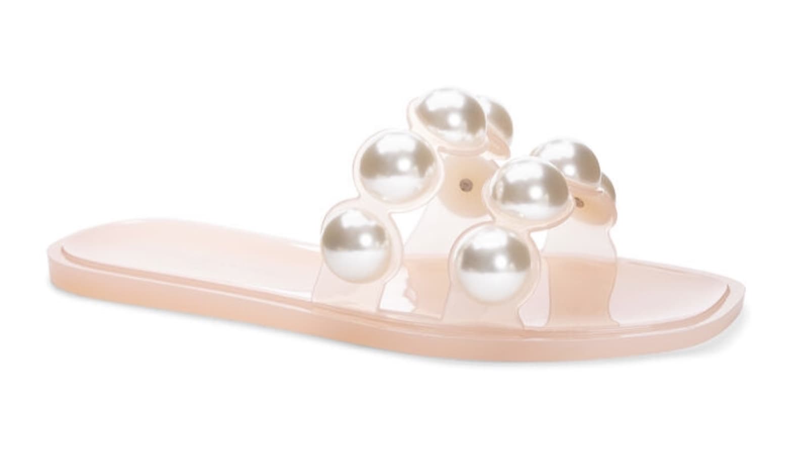 Carlo PVC Pearl Sandals Size 10