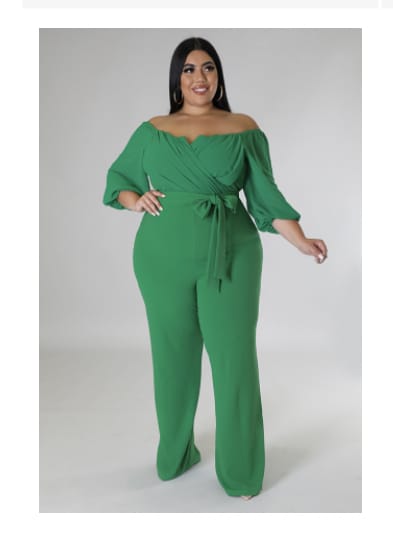 Come My Way Jumpsuit 2X